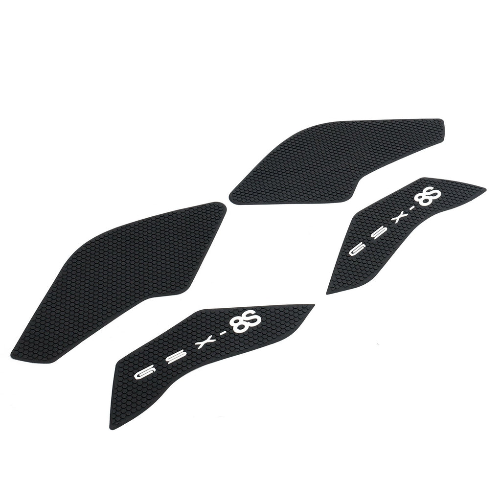 Side Tank Traction Grip Knee Pads Black For Suzuki GSX8S GSX-8S (2023-Current)