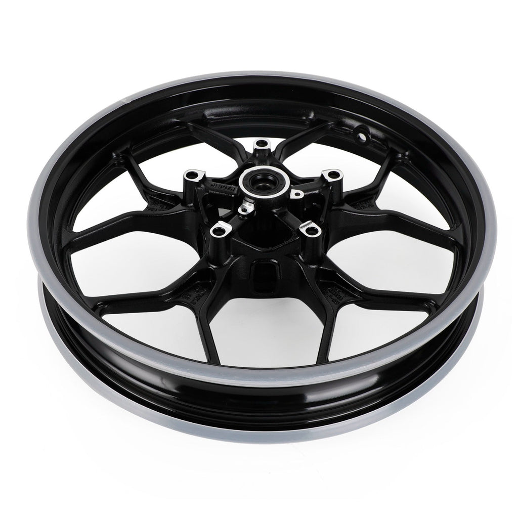 Front + Rear Wheel Rims For Yamaha YZF R3 YZF-R3 RH07 RH12 2015 - 2022 Black