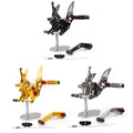 Rearsets Foot pegs Rear sets Footrest For Suzuki GSXR1000 GSXR 1000 17-23