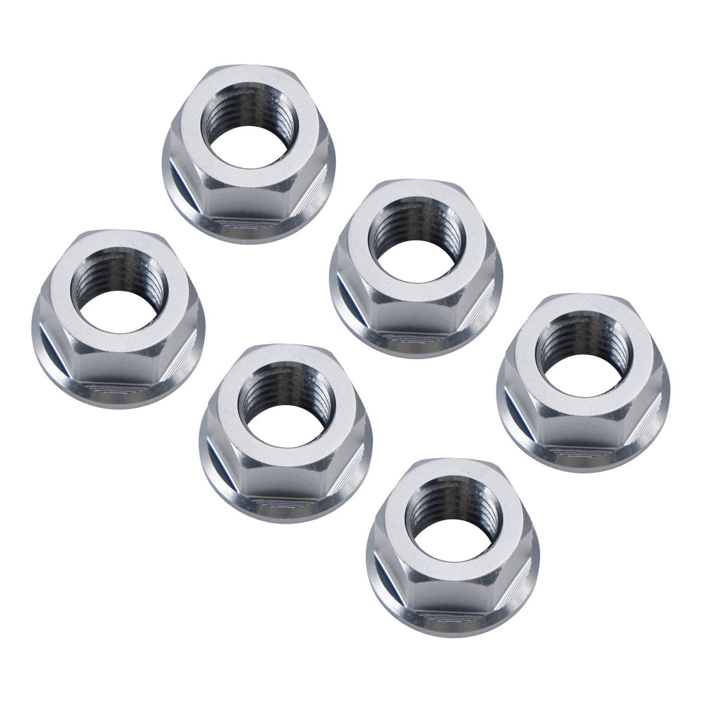 Rear Sprocket Nut Kit M10x1.5mm Gray For Aprilia RSV RSV4 1000R Factory 2004-2016