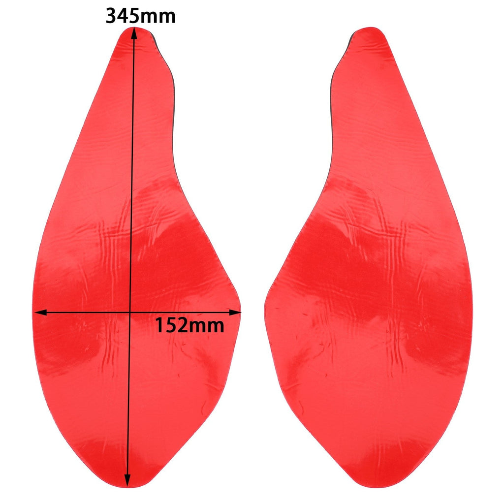2X Side Tank Traction Grips Pads Fit For Triumph Daytona 675 2013/2016 Rubber