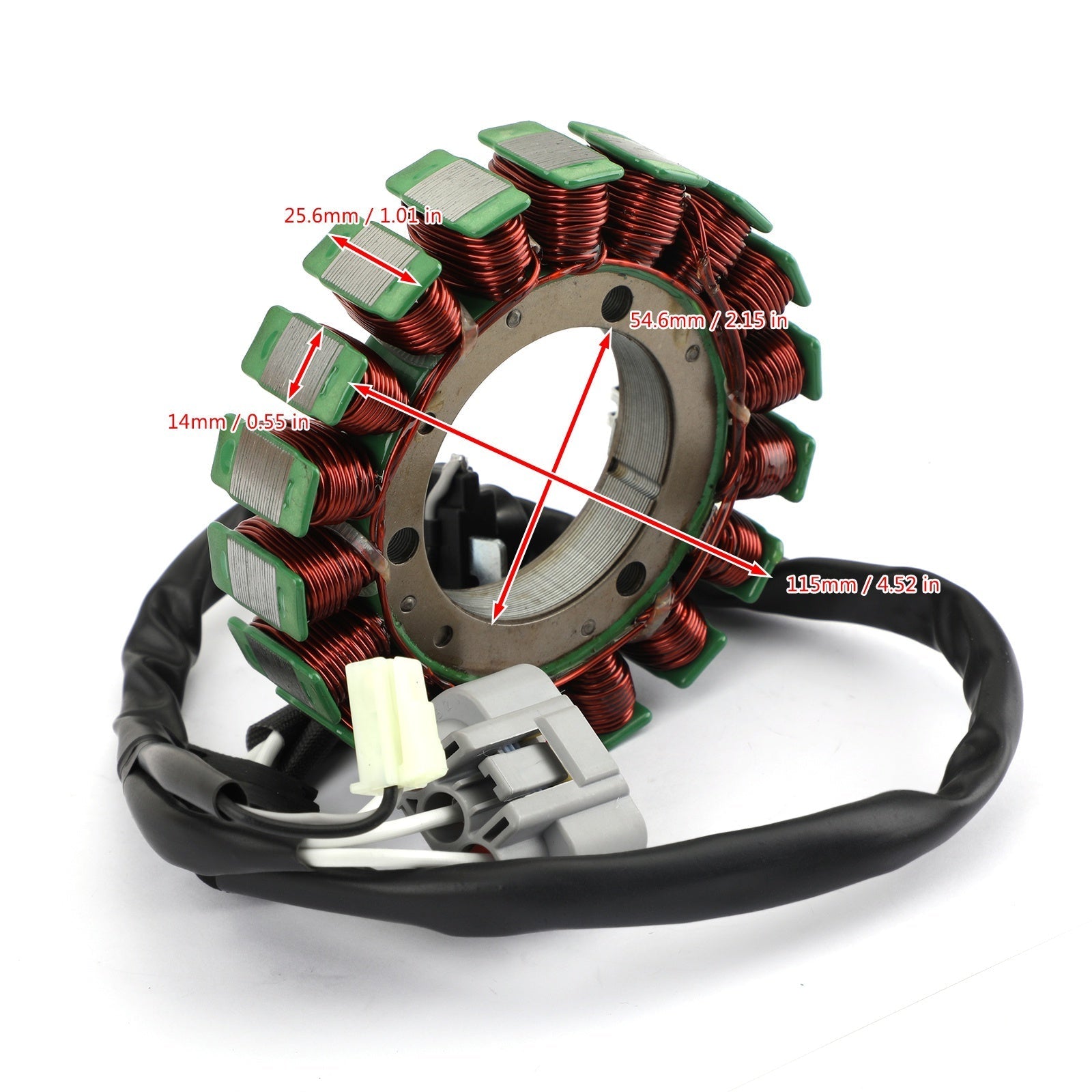 Stator Generator for Yamaha XSR700 MT07 MT-07 Tracer FZ07 FZ-07 2014-2019 1WS-81410-00