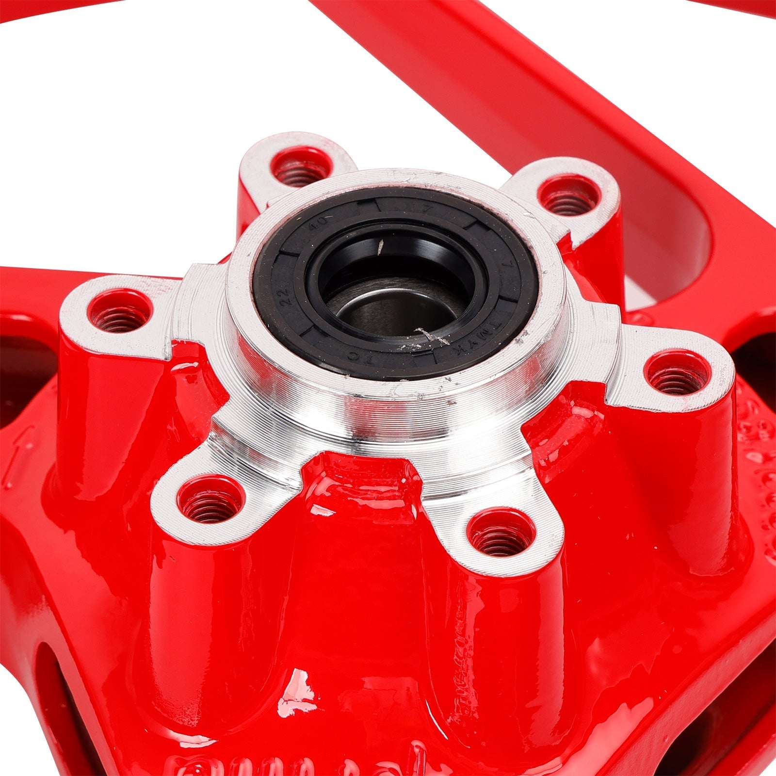 2026 Aprilia RS660 e5+ (base model) Front Wheel Rim 17 x 3.5" Red 2B005585