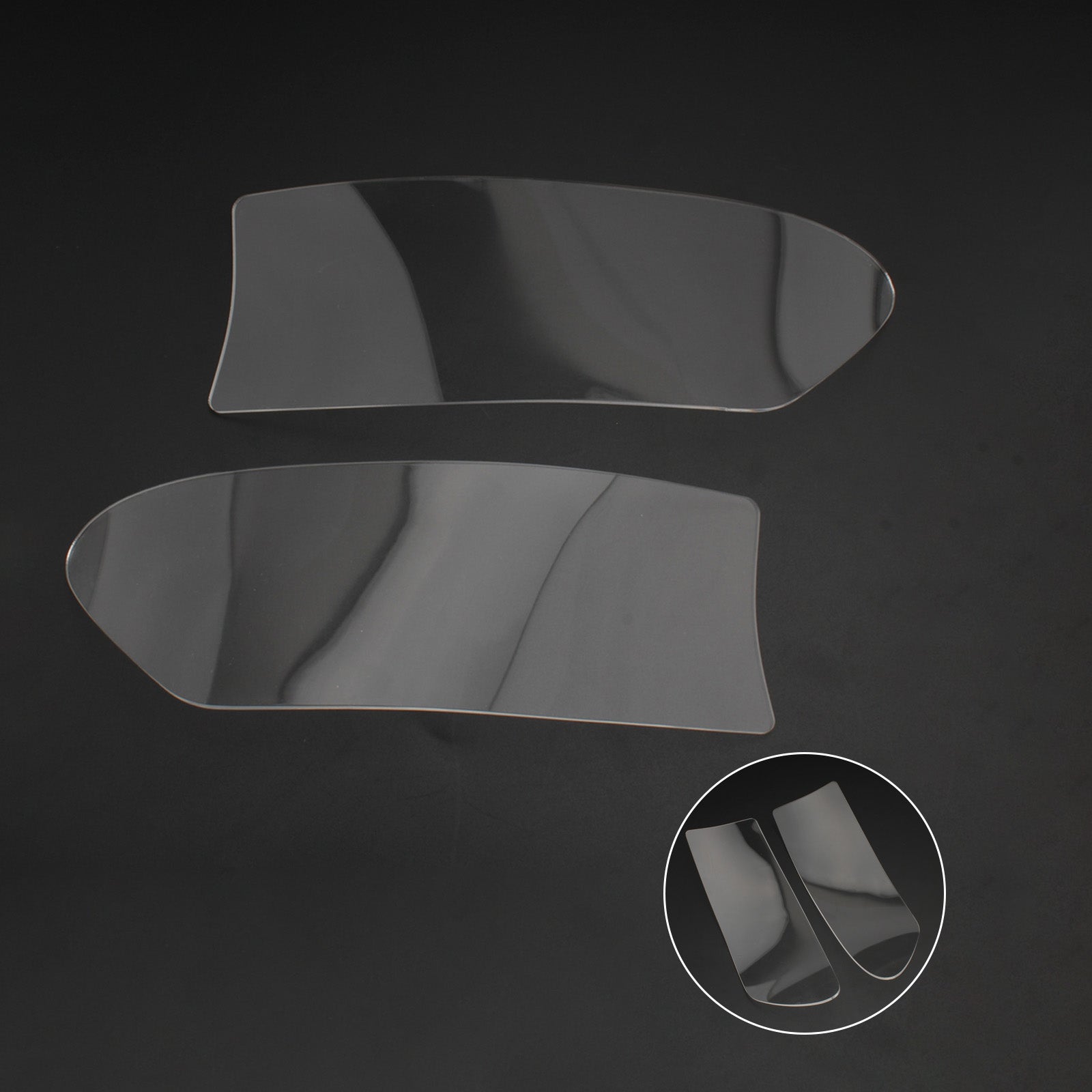 Front Headlight Lens Guard Protector Lens Fit For Honda Cbr 600 Rr 13-18 Smoke