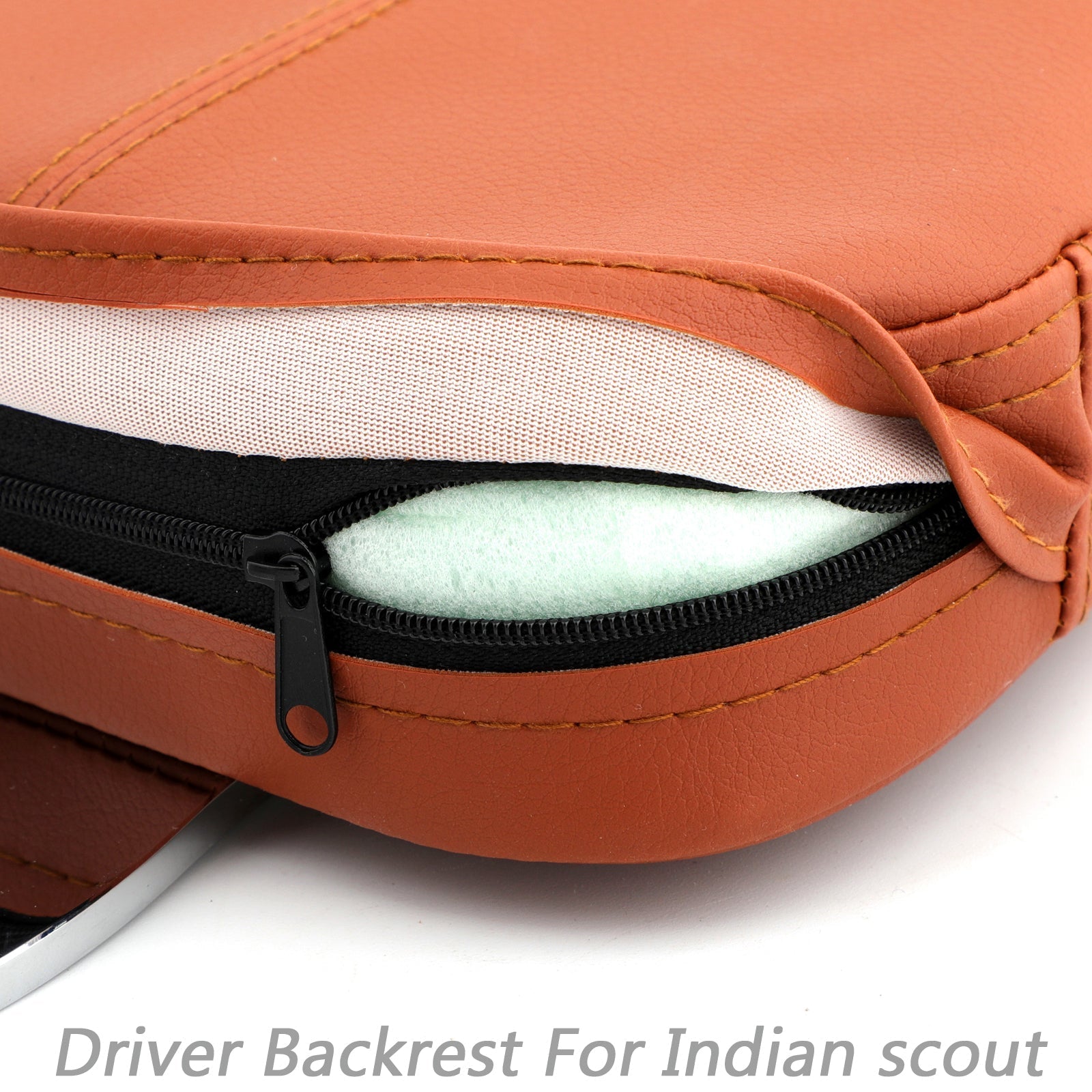 Driver Backrest For Indian Scout 2015-2018 Scout Sixty 2016-2018 Black