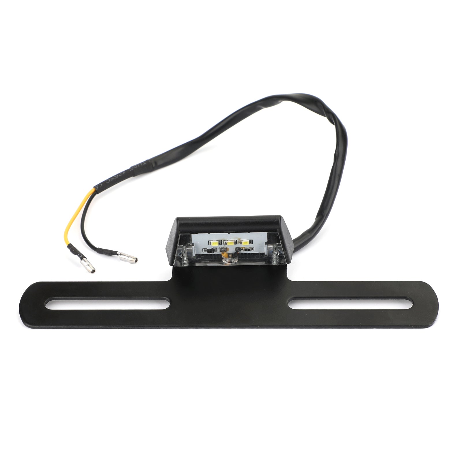 Universal Motorcycle License Plate Bracket w/ Light