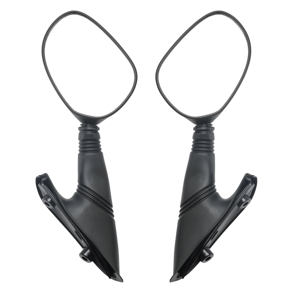 BLACK PAIR of REAR VIEW MIRRORS FOR PIAGGIO X9 125/180/200/250/500 2000-2003