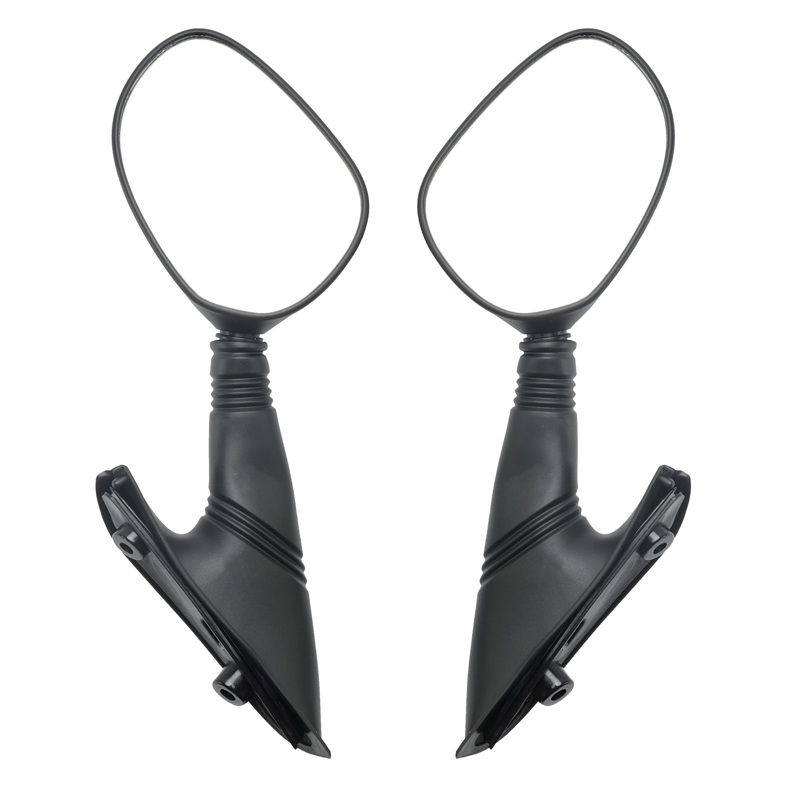 BLACK PAIR of REAR VIEW MIRRORS FOR PIAGGIO X9 125/180/200/250/500 2000-2003