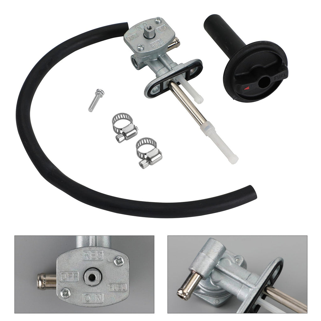 Fuel Valve Petcock & Lever for Yamaha Kodiak YFM400FA YFM450FA 4x4 2000-2006