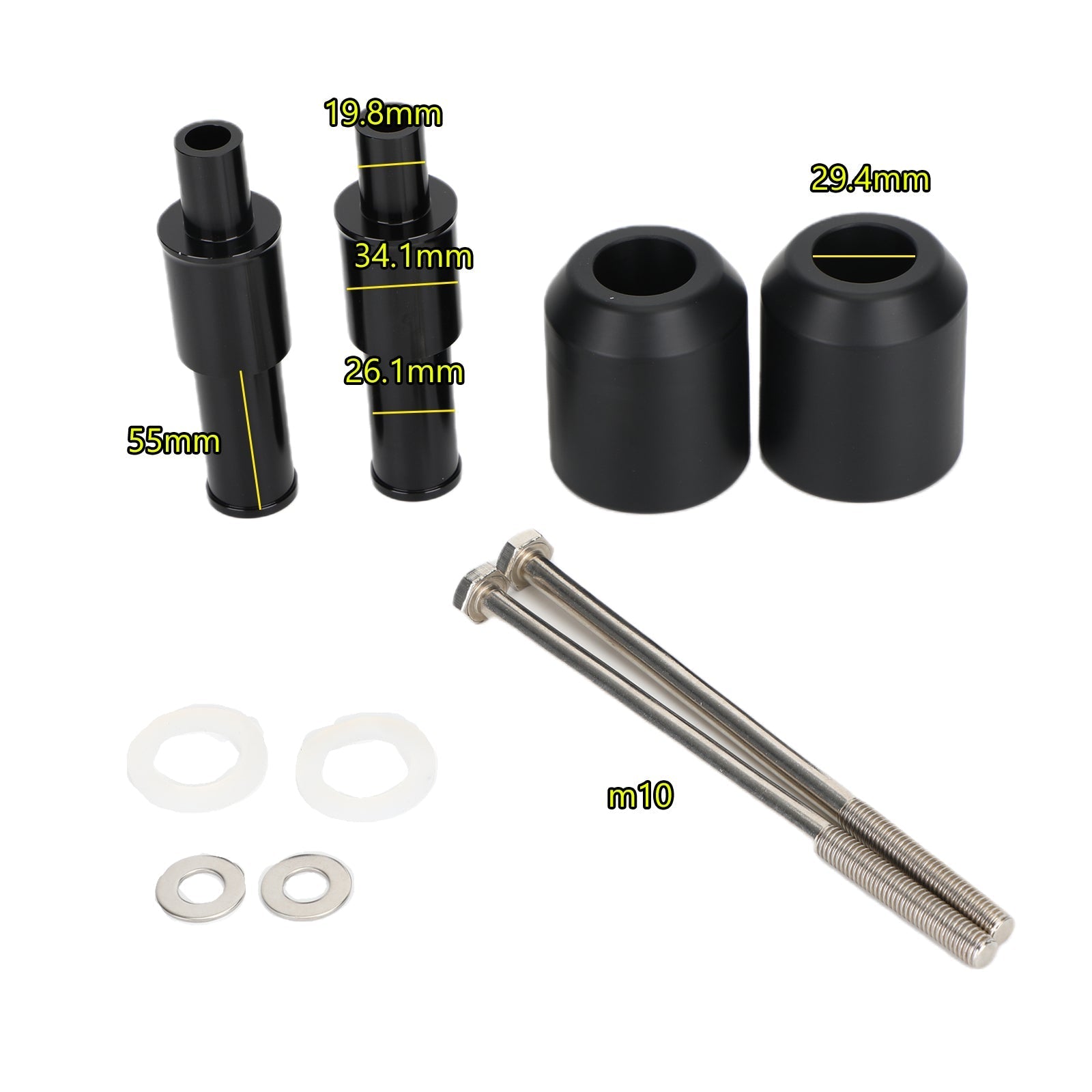 Crash Bobbins Protector Sliders Aluminum Fit For Honda Rebel Cmx500 Cm500 17-21