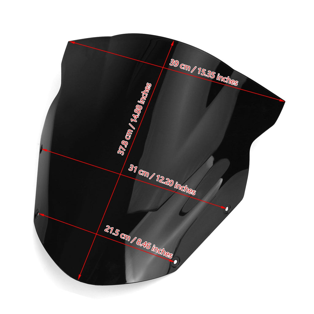 Windshield Windscreen Wind Protector for Kawasaki Ninja 650 ER6F 2009-2011