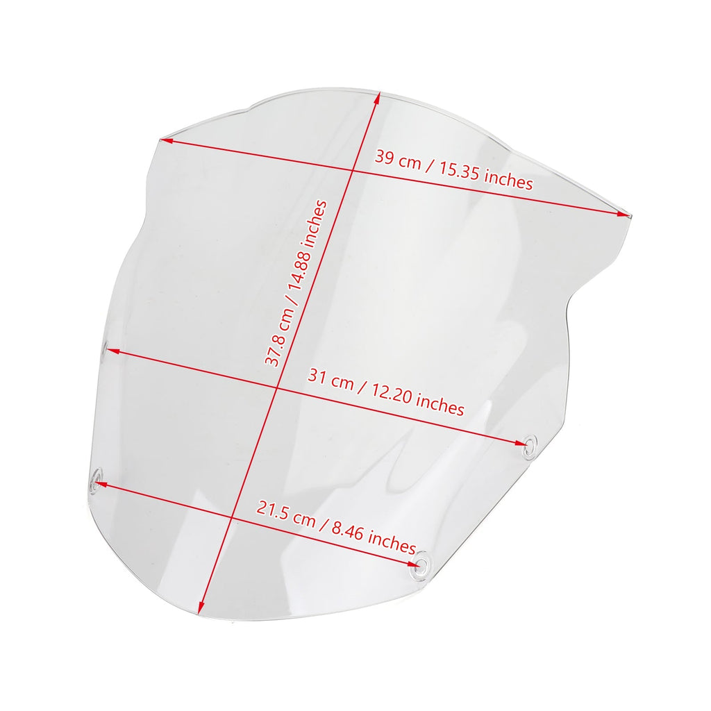 Windshield Windscreen Wind Protector for Kawasaki Ninja 650 ER6F 2009-2011