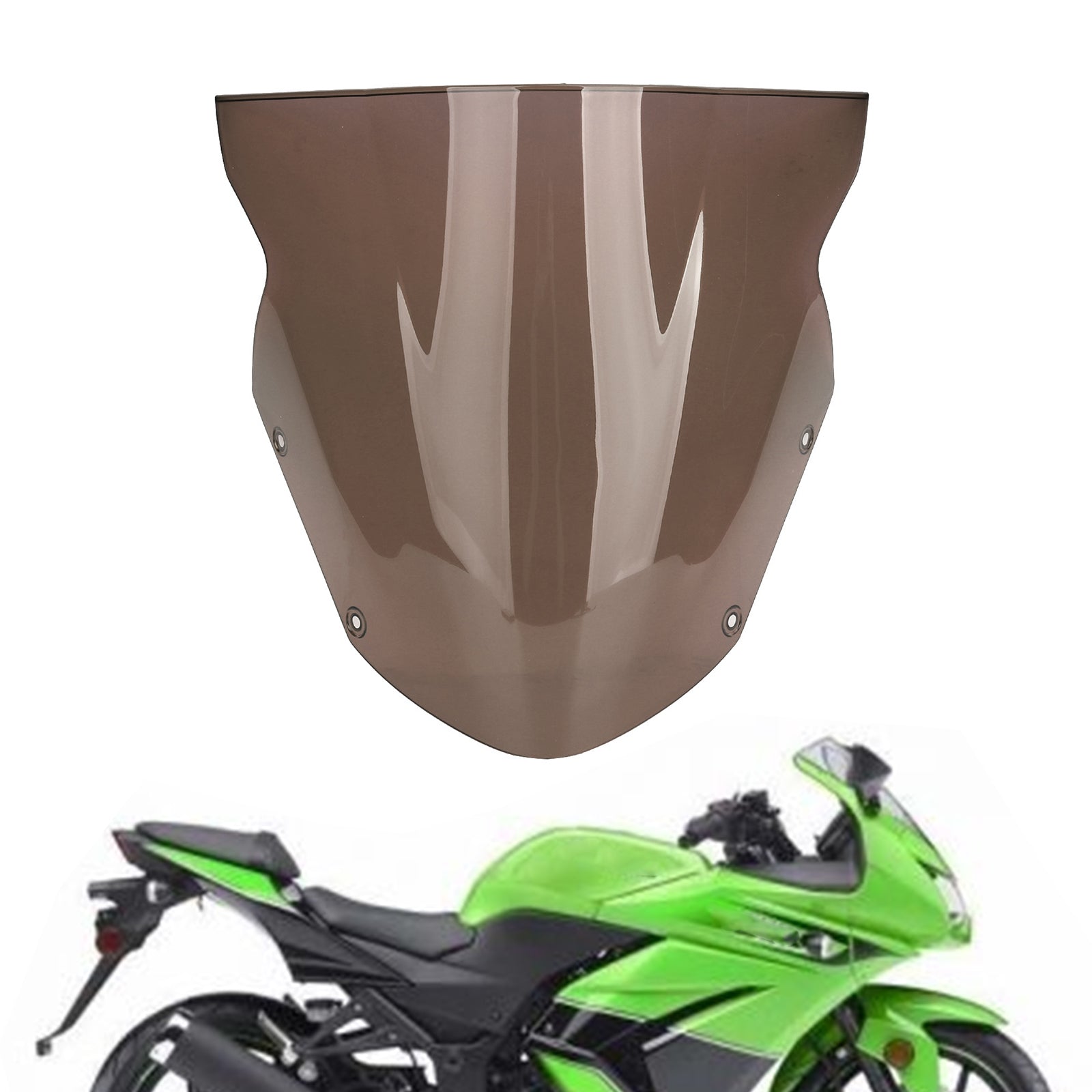 Windshield Windscreen Wind Protector for Kawasaki Ninja 650 ER6F 2009-2011