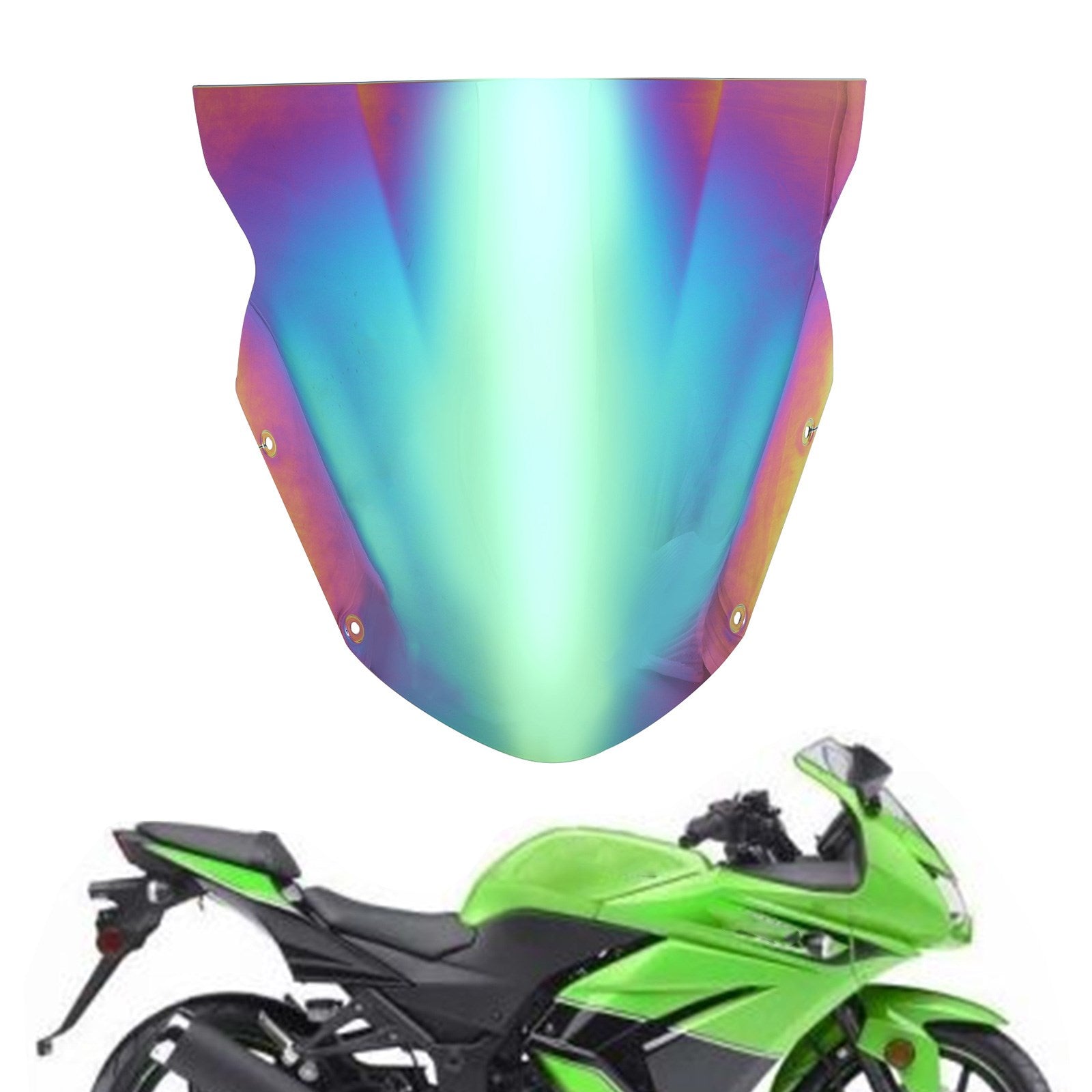 Windshield Windscreen Wind Protector for Kawasaki Ninja 650 ER6F 2009-2011