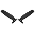 Wing Fin Spoiler Side Rearview Mirrors For Kawasaki ZX-6R Ninja ZX6R 650 01-21