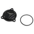 Engine Oil Filter Cover Black For Suzuki LTZ400 LTR450 DRZ400/400E/400S/400SM