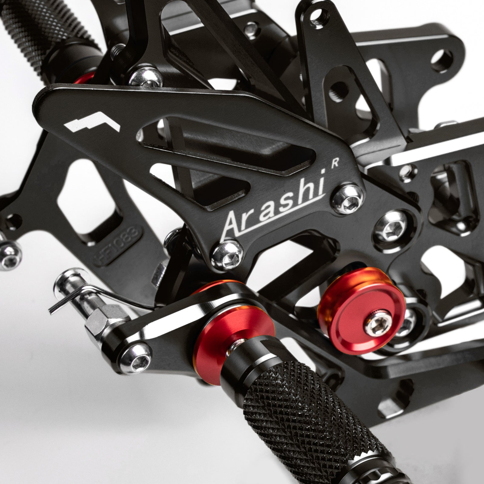 Black Rearset Footrest Peg Pedal For Honda CBR600RR ABS 2009-2015 2014