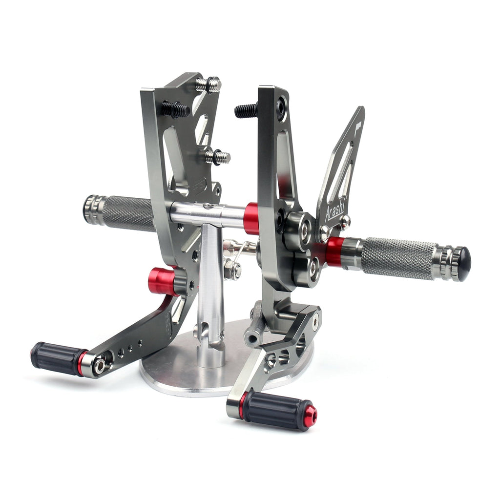 CNC Adjustable Rearsets Footpeg Fit 2011-2015 Triumph Speed Triple 1050 EFI