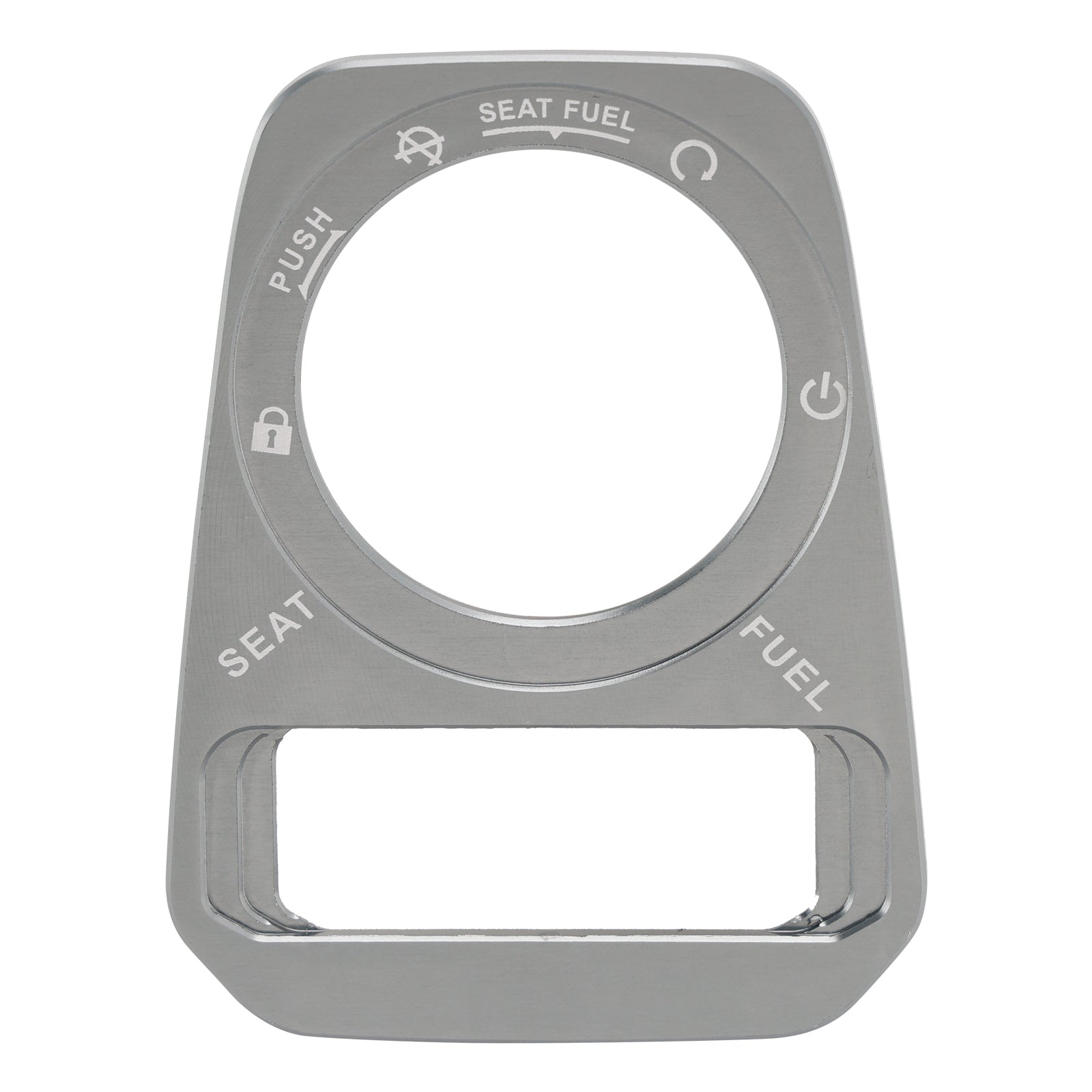 Aluminum Key Cylinder Cover Gray For Honda ADV 350 ADV350 2022-2025