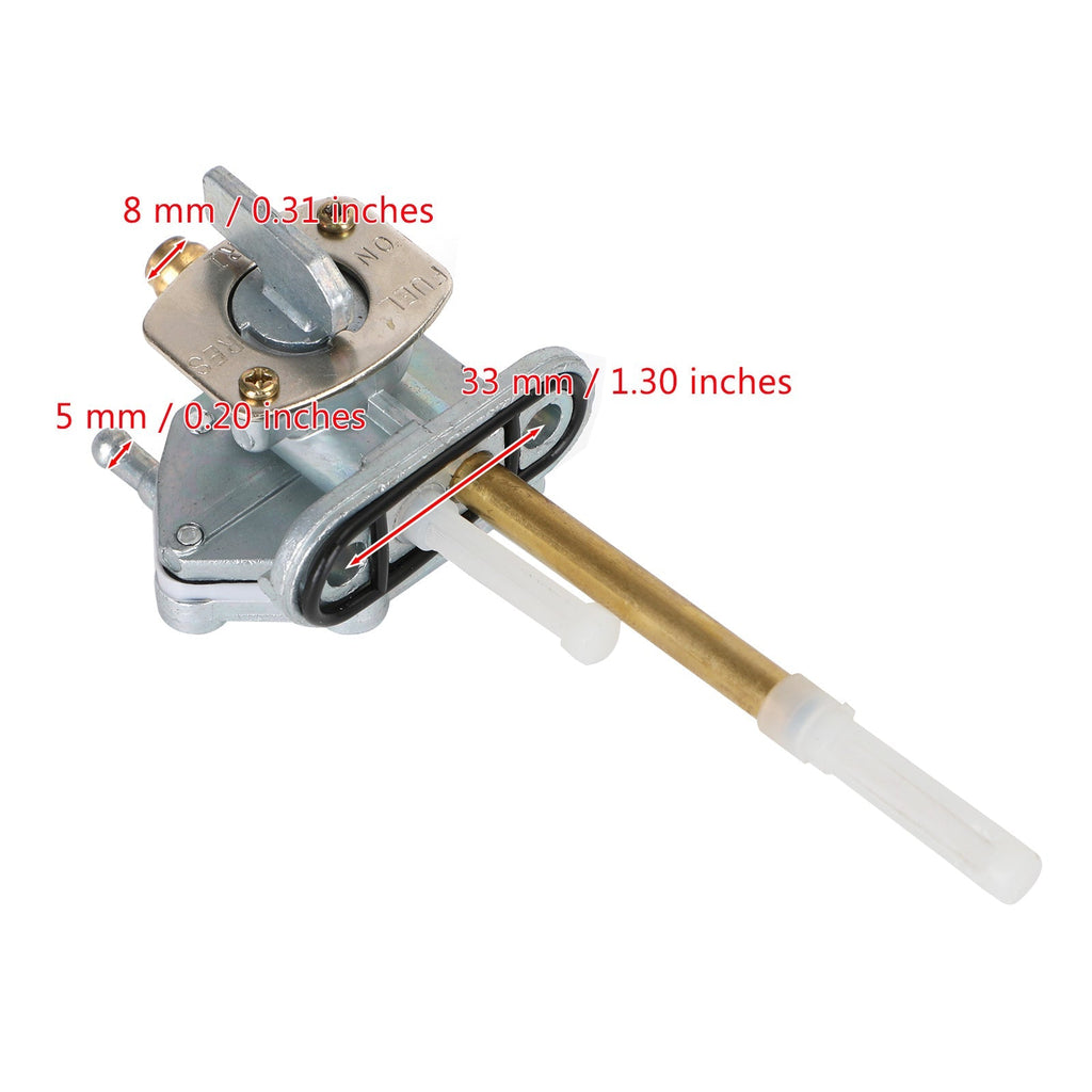 Gas Tank Fuel Cock Valve Petcock fit for Suzuki DR-Z400S 00-19 DR-Z400SM 05-21