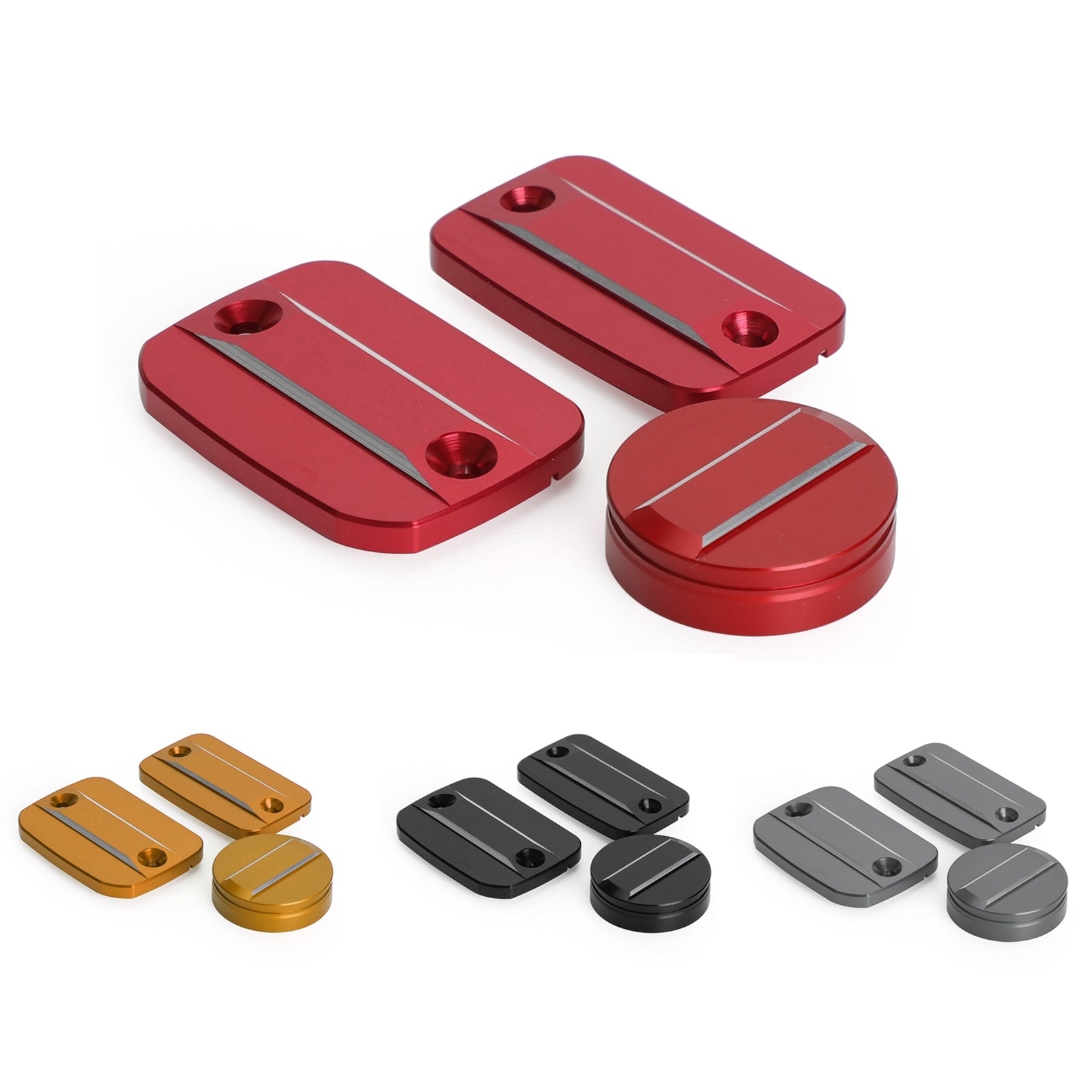 CNC Brake & Clutch Reservoir Cap Cover For Ducati Scrambler 800 1100 2018-2022