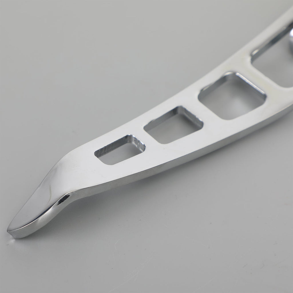 Motorcycle Stand Kickstand Extension Chrome Fit For Harley Dyna Glide 93-17