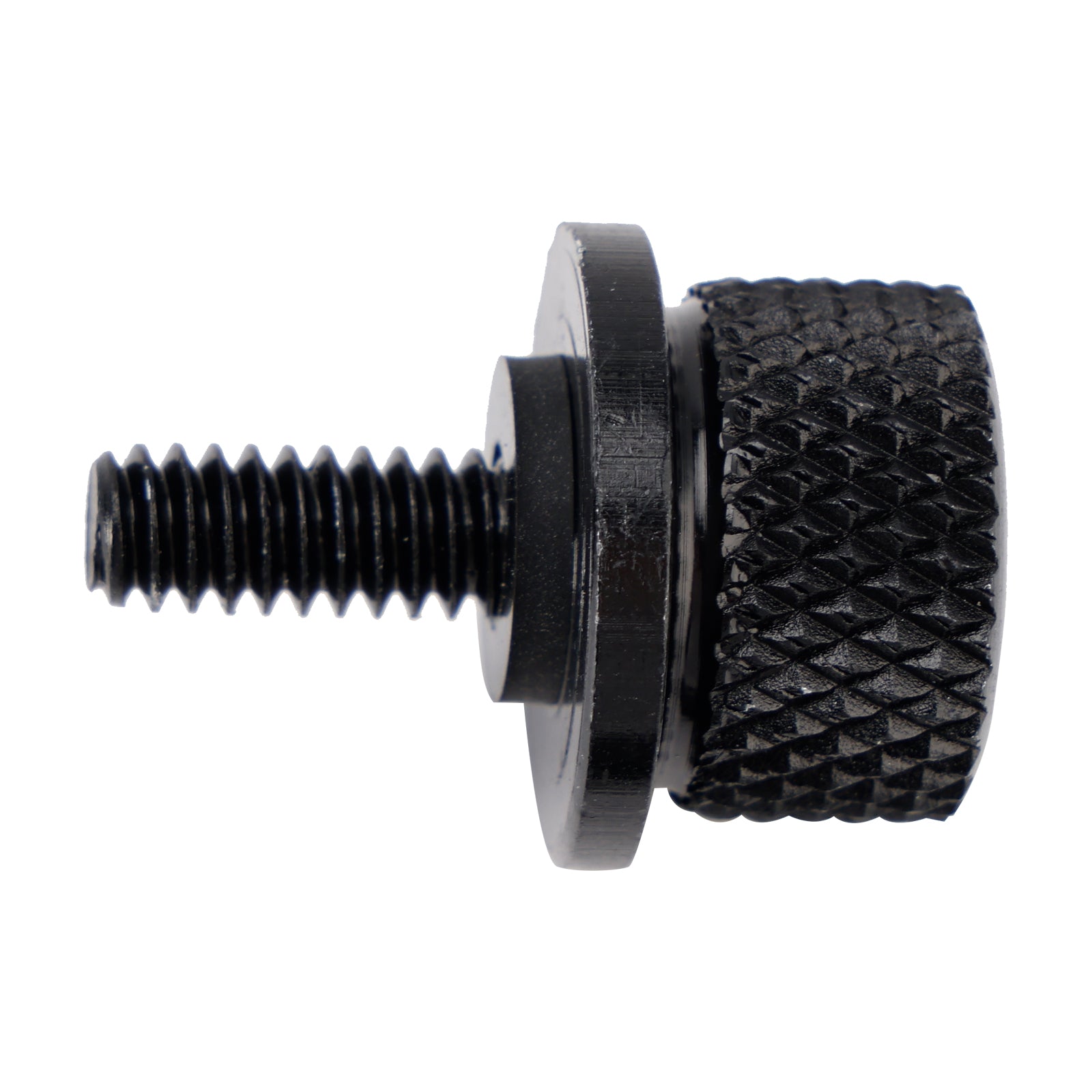 1/4"-20 Black Seat Bolt Screw Plate Release Kit For Touring Softail Dyna 96-23