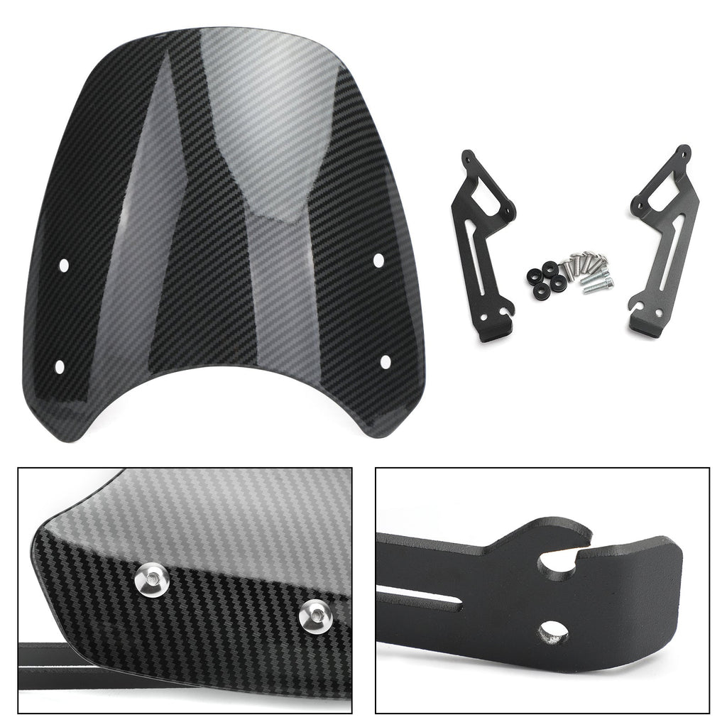 Windshield Windscreen Wind Defector protection For 15-2018 Ducati Scrambler