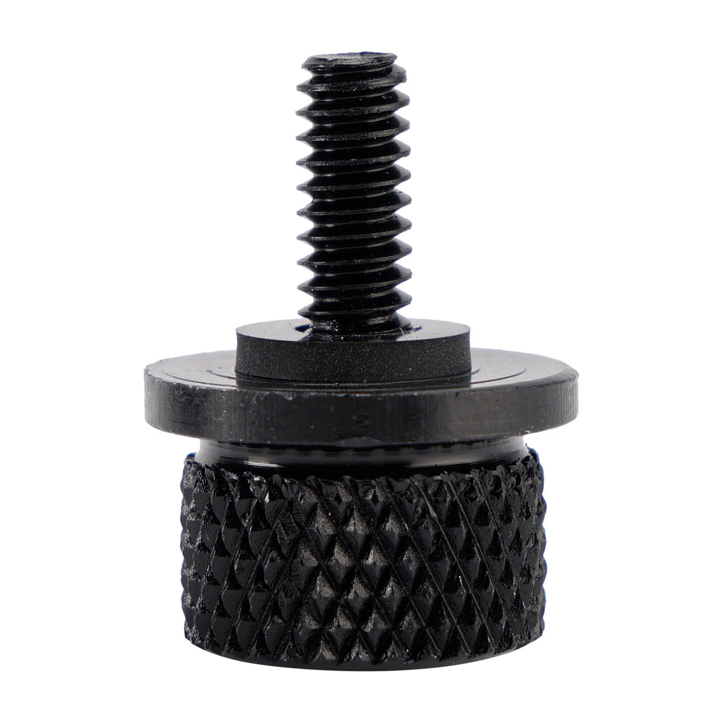 1/4"-20 Black Fender Seat Bolt Screw Quick Release For Touring Softail Dyna