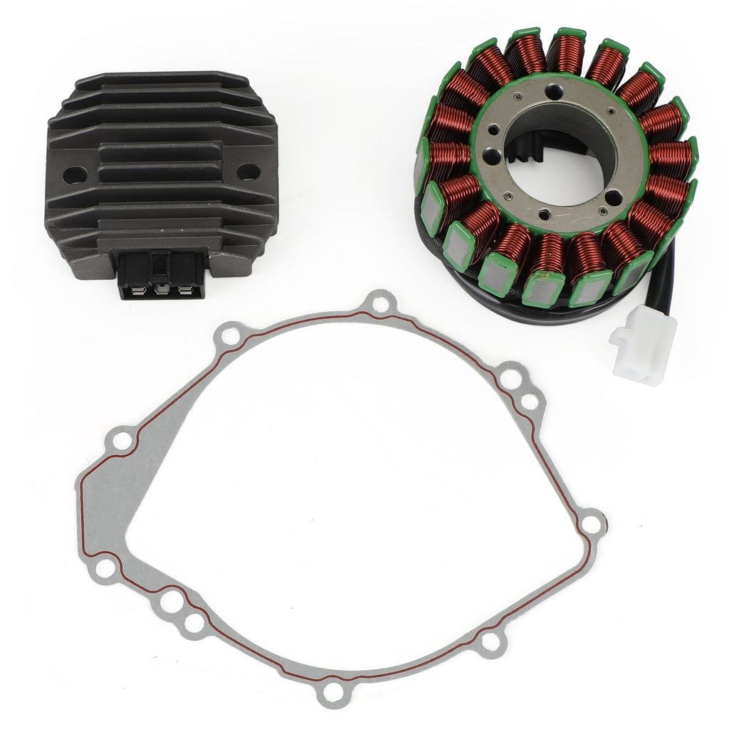 Yamaha YZF R1 YZF-R1 1998-2001 00 99 Magneto Stator+Voltage Rectifier+Gasket