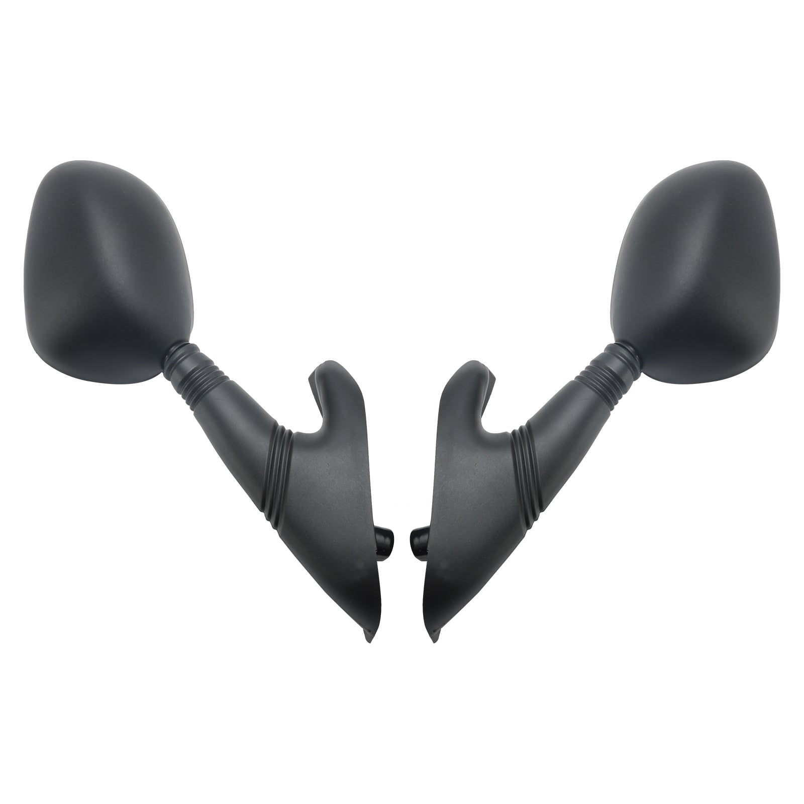 BLACK PAIR of REAR VIEW MIRRORS FOR PIAGGIO X9 125/180/200/250/500 2000-2003