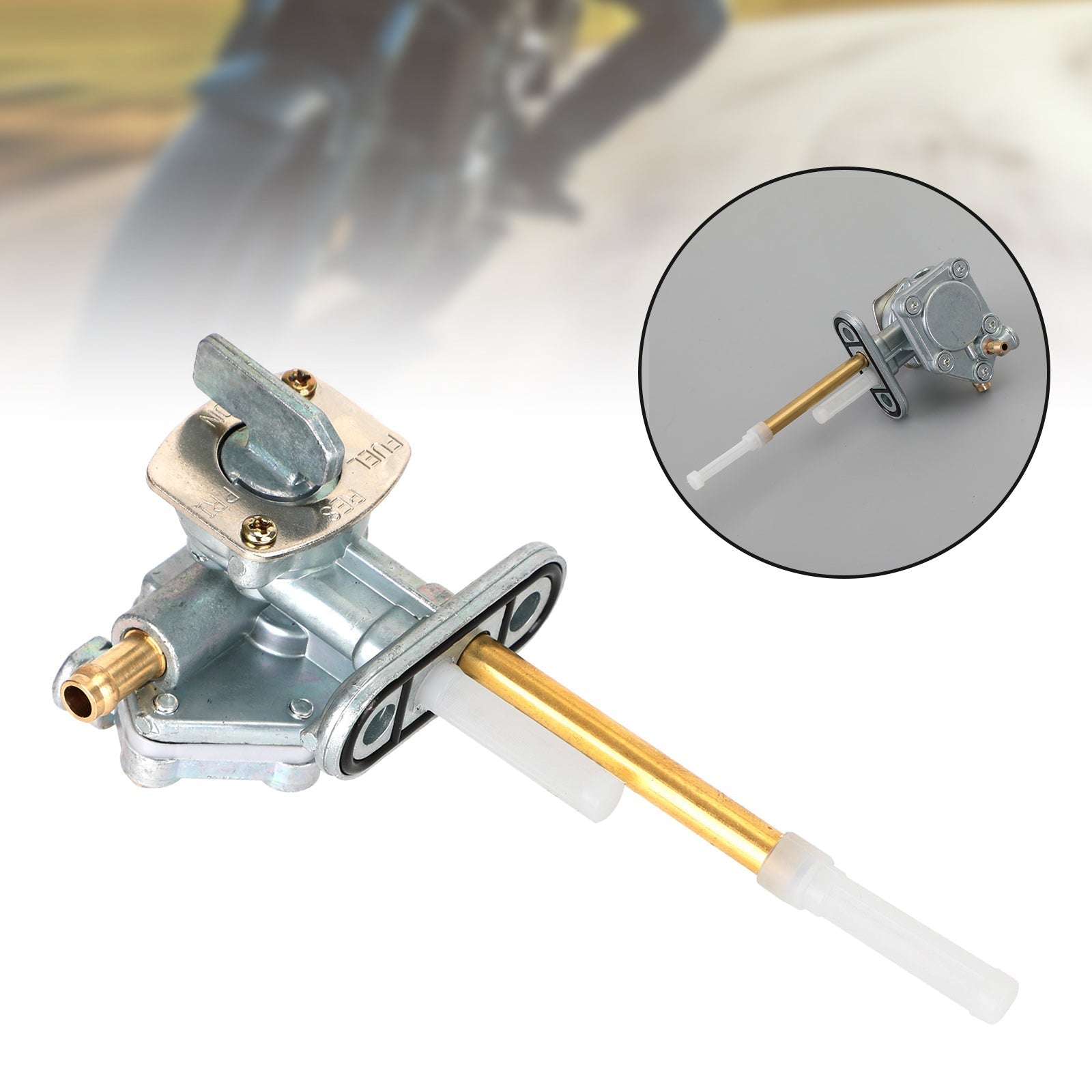 Gas Tank Fuel Cock Valve Petcock fit for Kawasaki ZR400 ZRX 1994-2008 51023-1267