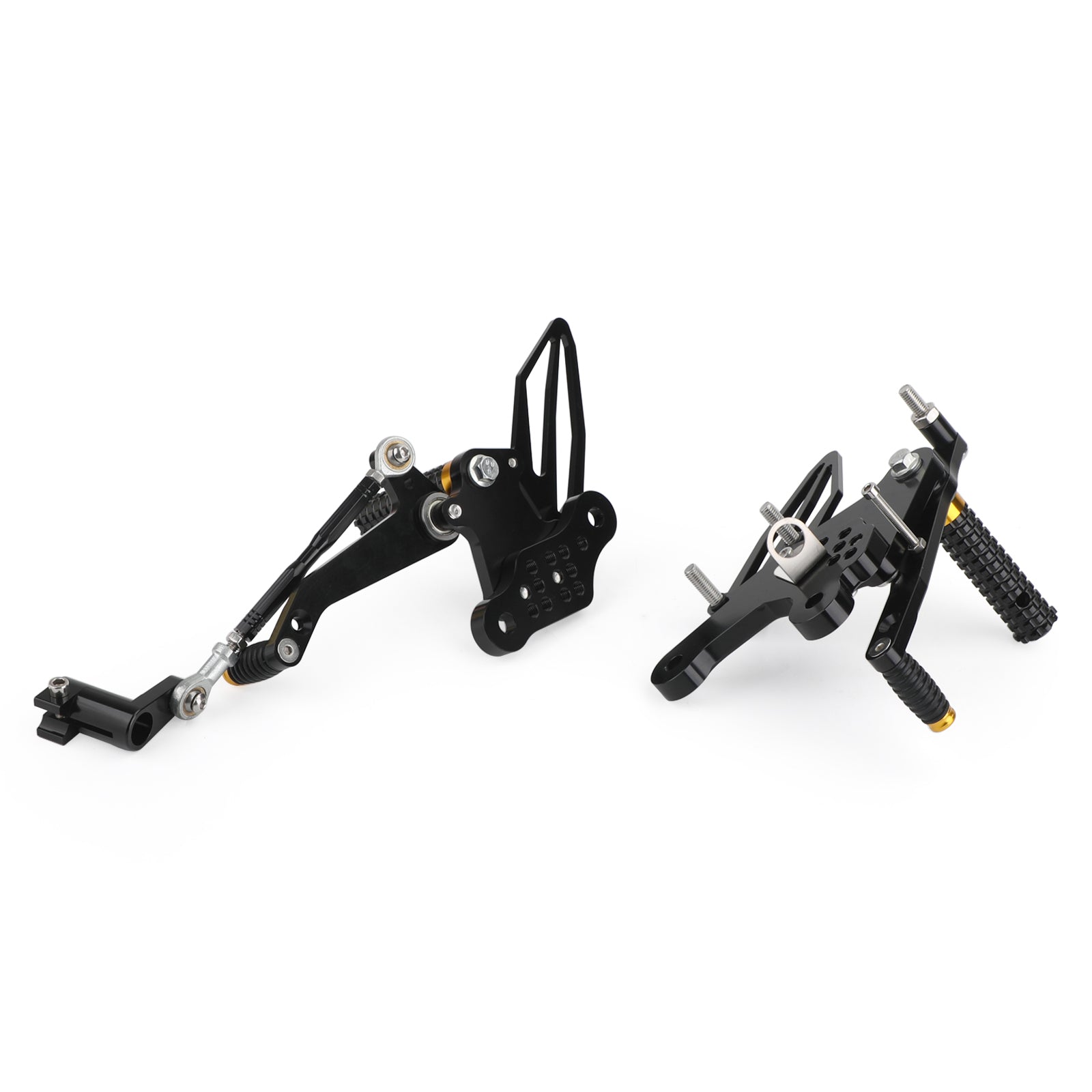 Rearsets Adjustable Foot Pegs Rest Fit for Kawasaki Ninja 250/400 2018-2022