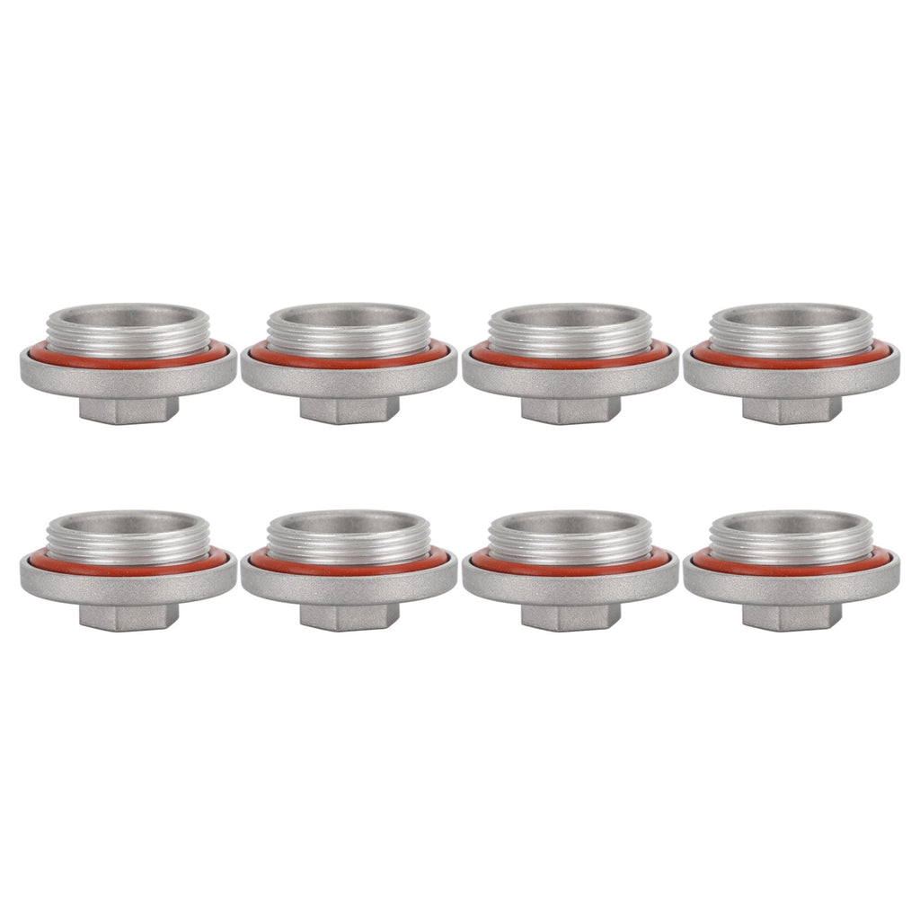 8x Valve Adjuster Cover Cap O-Ring For Suzuki QuadRunner LT LT-F 125 160 185 230