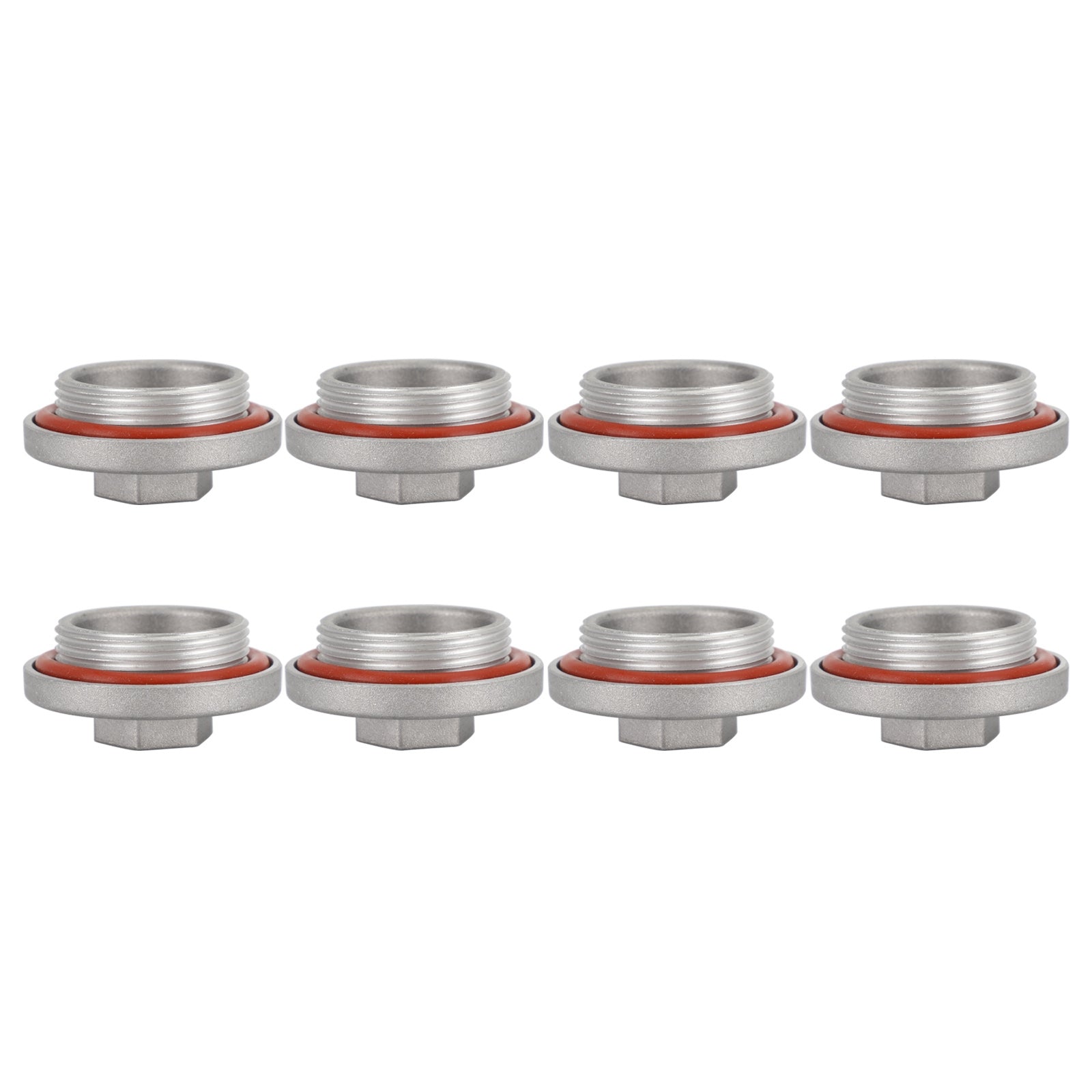 8x Valve Adjuster Cover Cap O-Ring For Suzuki QuadRunner LT LT-F 125 160 185 230