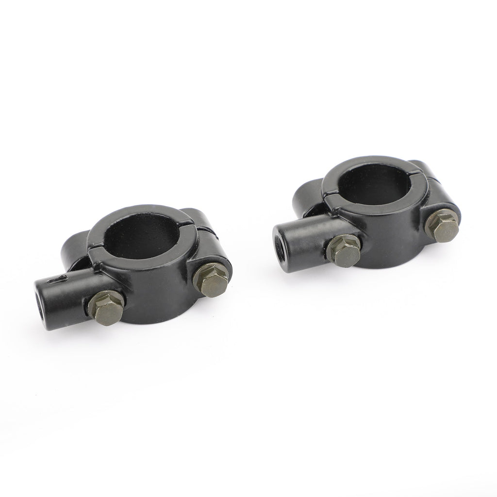 7/8'' Motorcycle Handlebar Mirror Adaptor Clamp Mount Bracket 8mm CW Aluminium