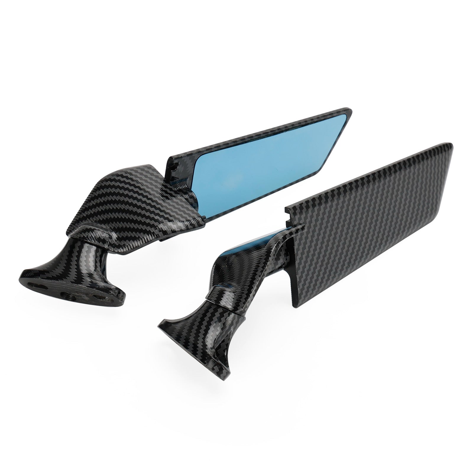 2011-2023 Honda CBR250R Wing Fin Spoiler Side Rearview Mirrors