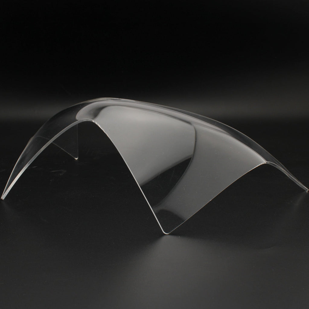 Front Headlight Lens Guard Protector Fit For Kawasaki Z250 Z300 Z800 13-16 Smoke