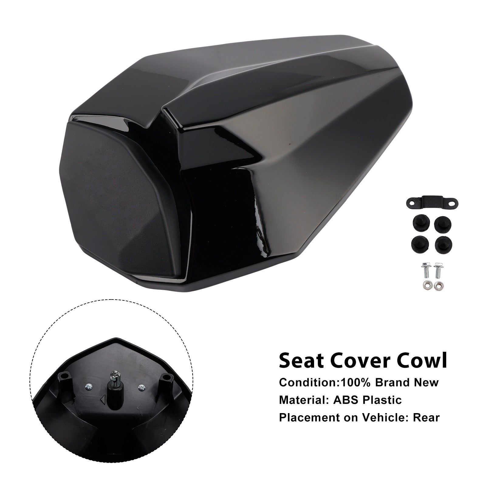 Racing Tail Rear Seat Fairing Cowl for Kawasaki ZX25R ZX4R ZX4RR 2020-2025