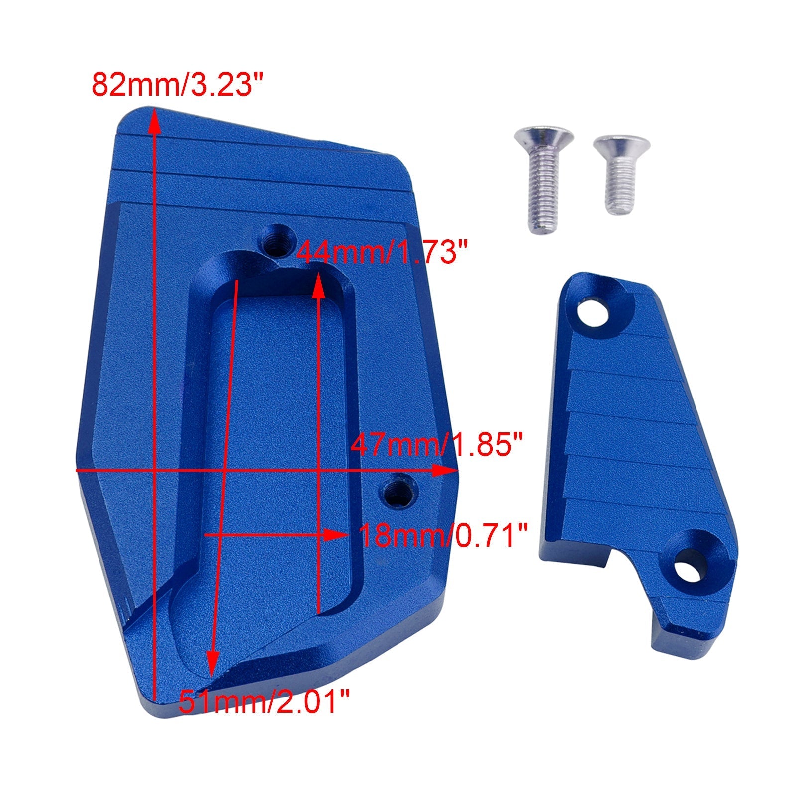 Extension Brake Foot Pedal Enlarger Pad fit for BMW BMW K1600B K1600GA 18-25