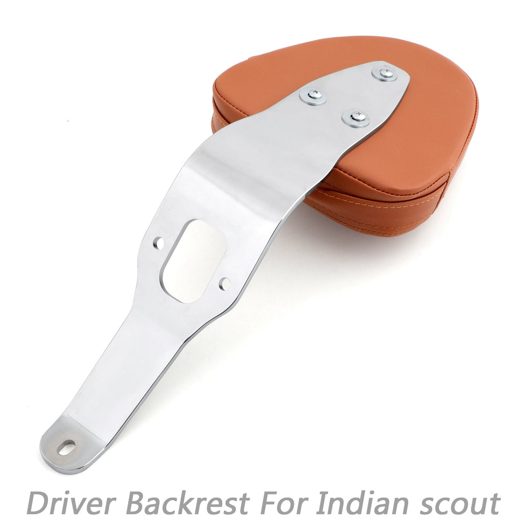 Driver Backrest For Indian Scout 2015-2018 Scout Sixty 2016-2018 Black