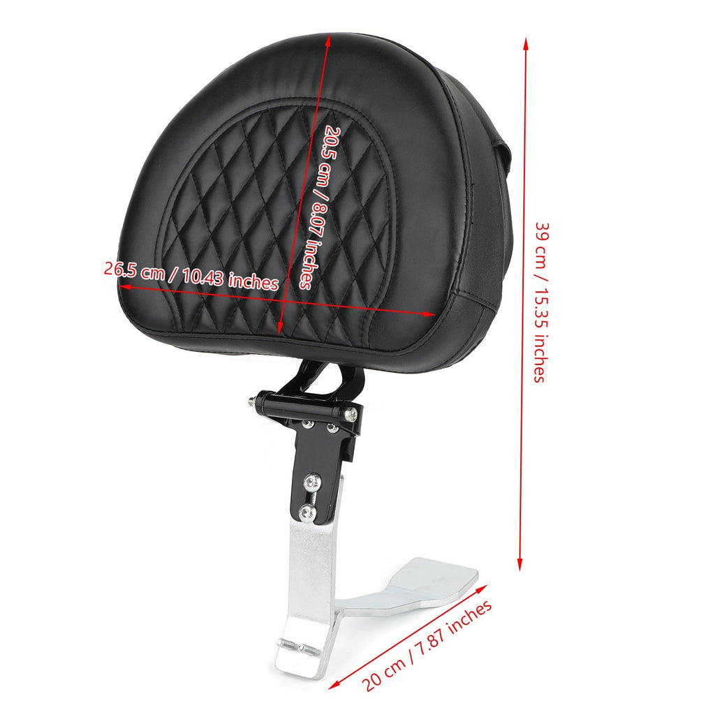 ATV Adjustable Driver Backrest fit for Can Am Spyder RT SE6 SM6 SE5 2008-2017