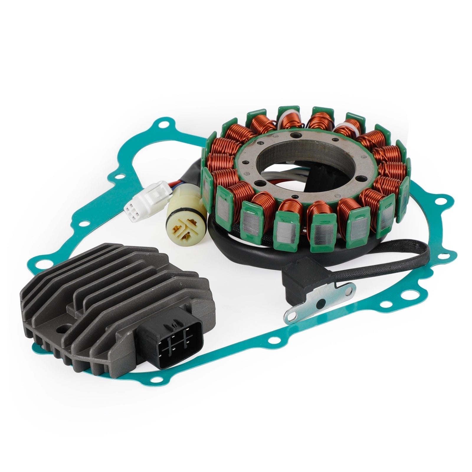 Generator Stator Regulator Rectifier Gasket Set For Yamaha Rhino 450 2006-2009 Fedex Express