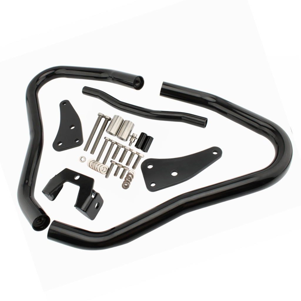 Engine Guard Crash Bar Frame Protect Bumper Black For Bmw R18 Classic 20-21