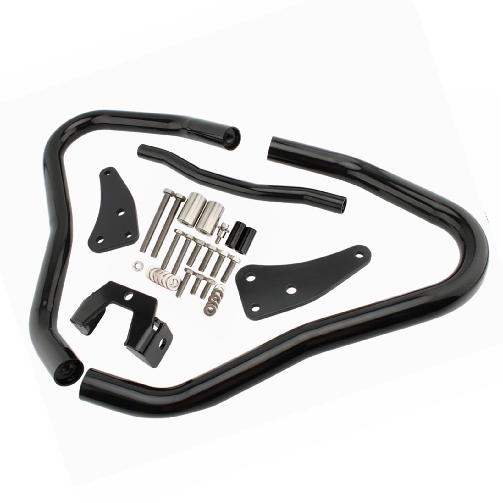Engine Guard Crash Bar Frame Protect Bumper Black For Bmw R18 Classic 20-21