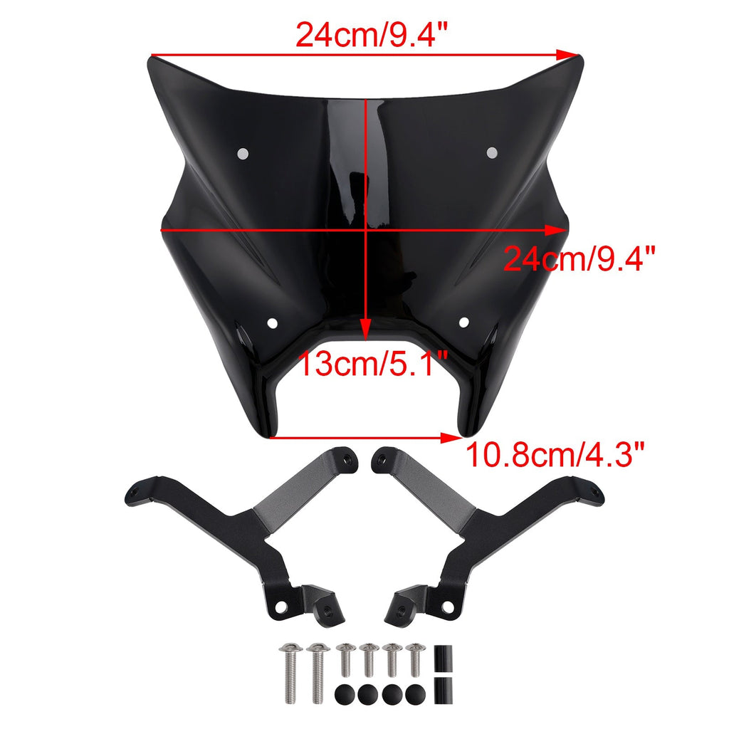 2024-2025 YAMAHA MT-09 MT09 Windshield WindScreen