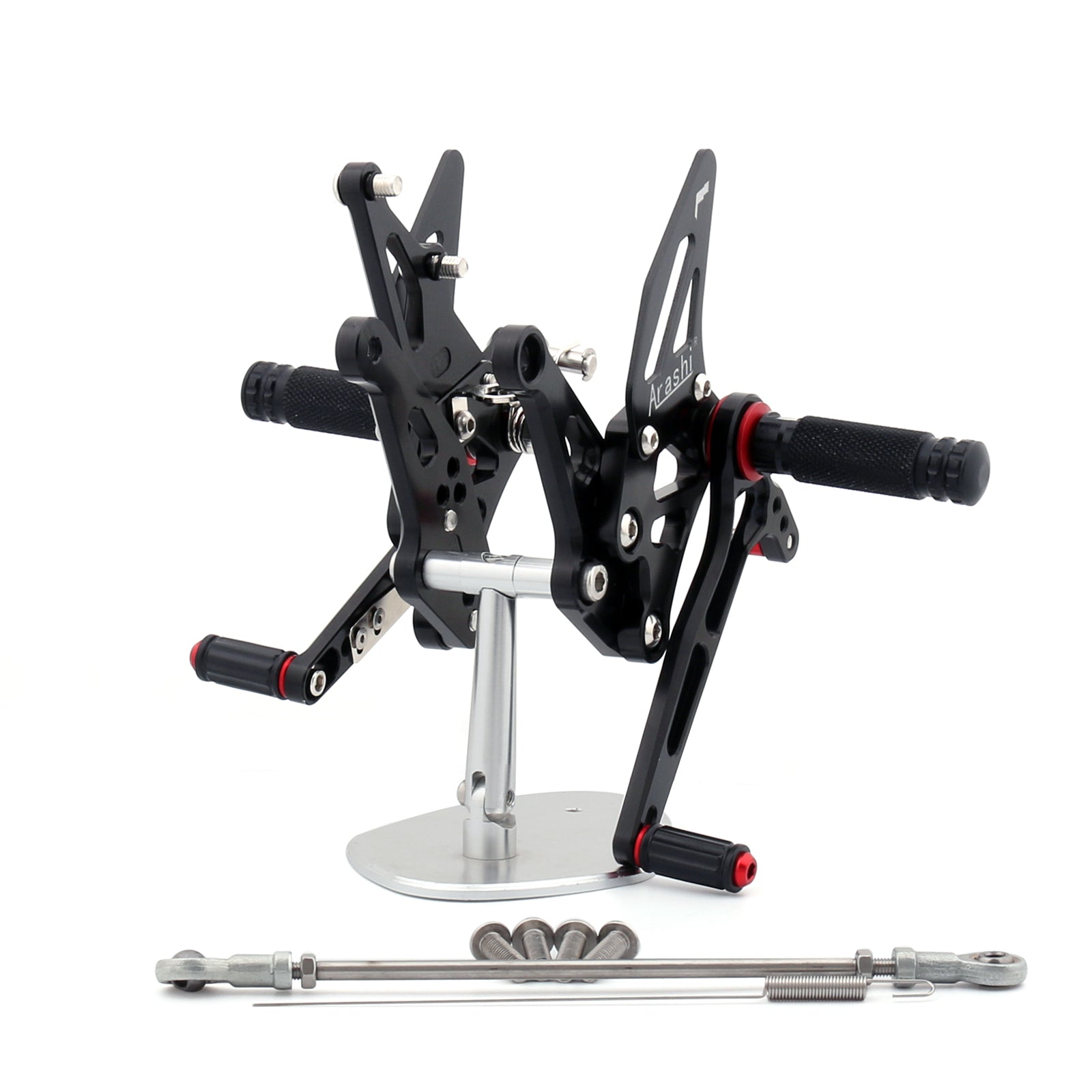 CNC Adjustable Rearsets Rear Set Foot pegs For 2010-2017 Kawasaki Z1000