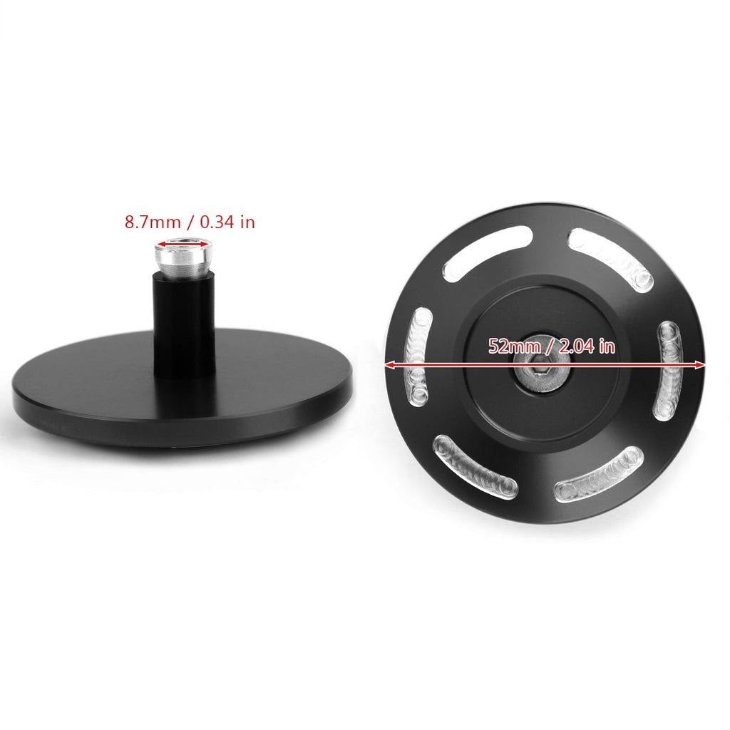 2x Billet Aluminum Frame Plug Cap Cover for BMW S1000XR 2015 2016 2017 2018 2019