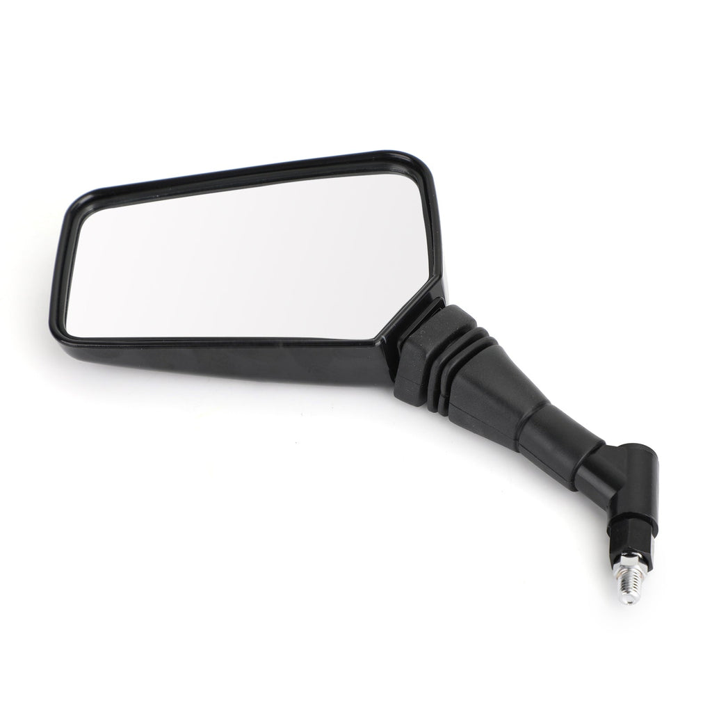 PAIR MIRRORS NEW Black Left Right Mirror 8MM 10MM For Motorcycle Motorbike