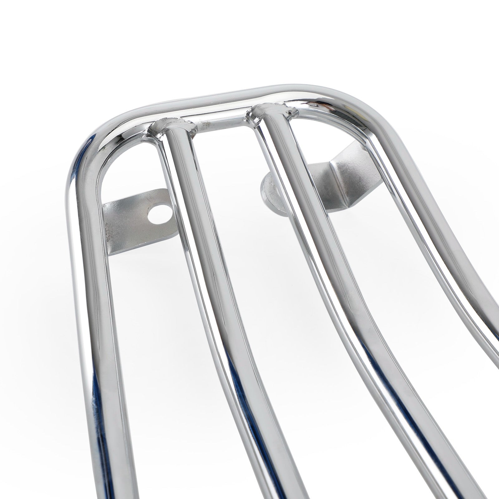 CHROME FLOOR BOARD LUGGAGE CARRY SUPPORT RACK FOR VESPA PRIMAVERA SPRINT 125 150